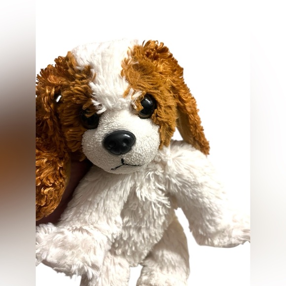 Plush Cavalier King Charles Spaniel Stuffed Floppy Dog Puppy Long Beaded Ears - Picture 4 of 9